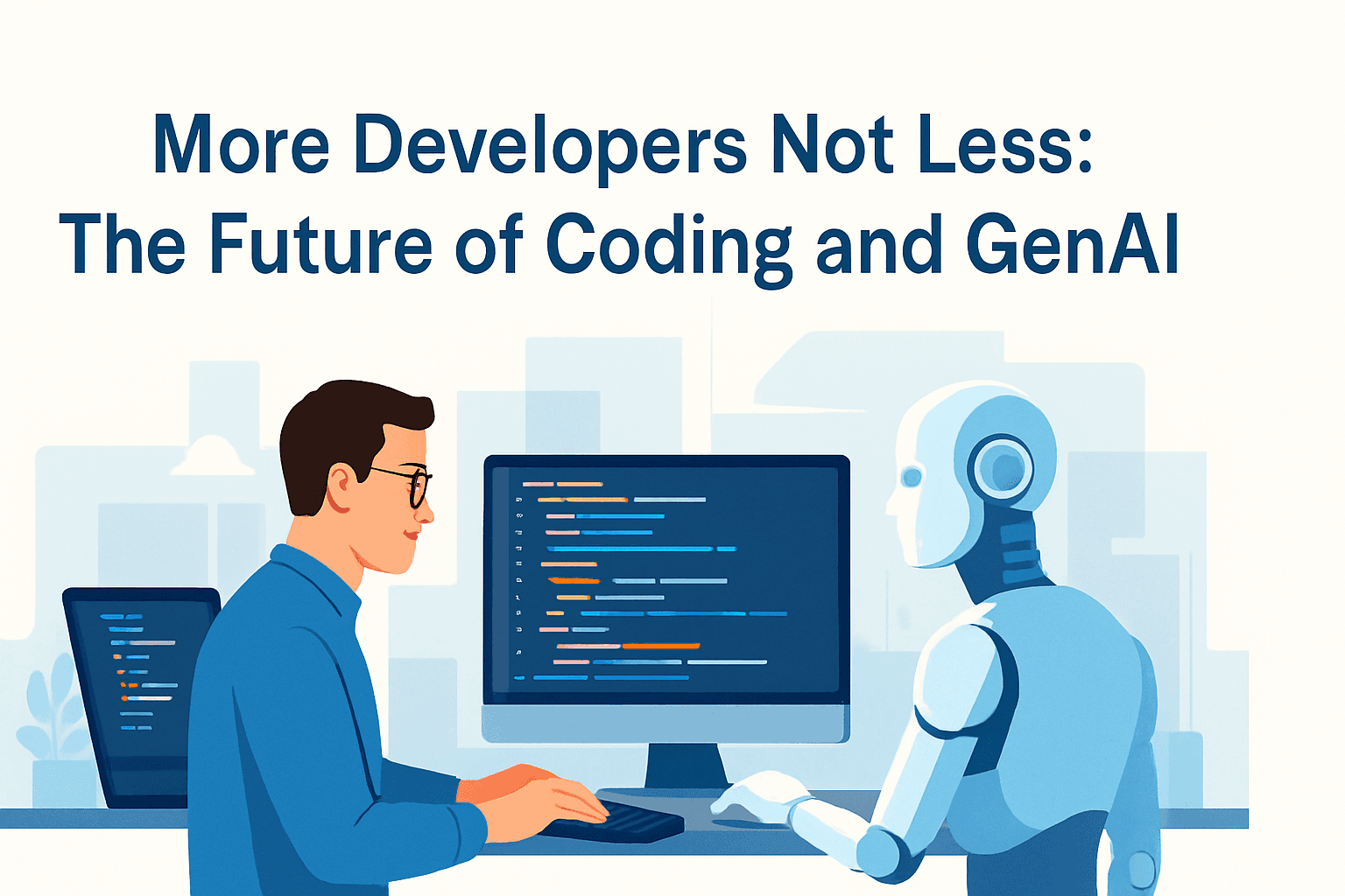 More Developers Not Less: The Future of Coding and GenAI